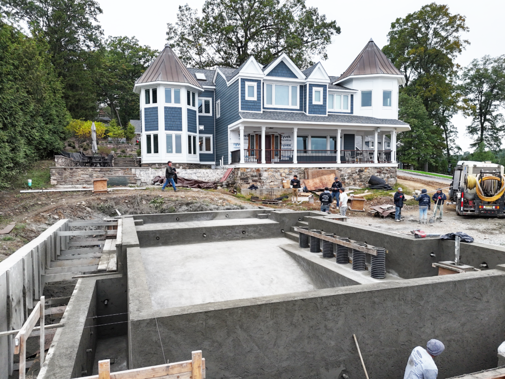 Gunite Swimming pool work